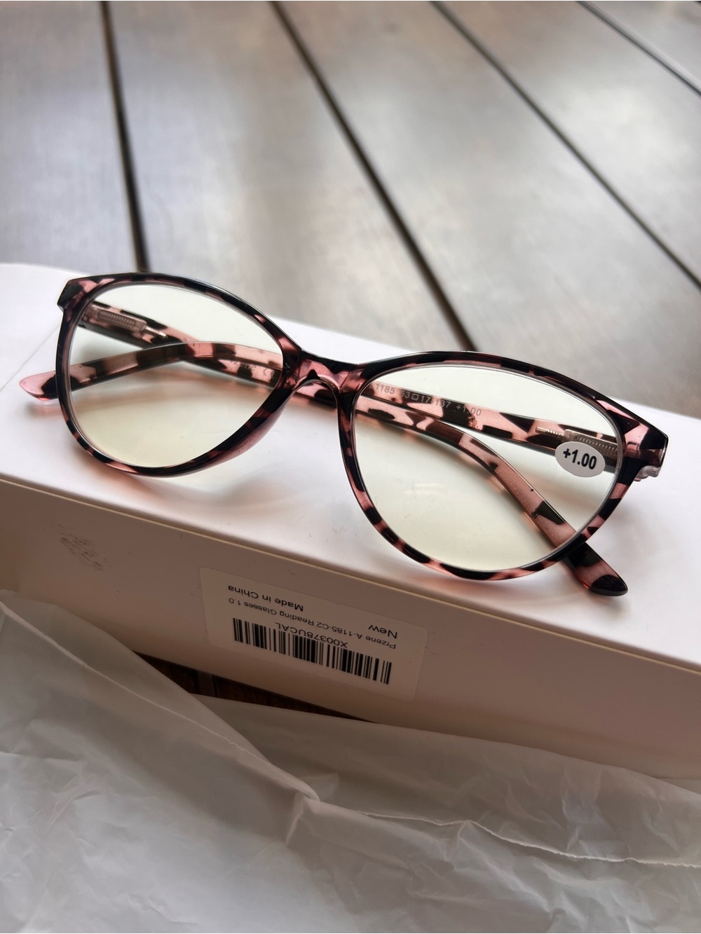 4 Pack Blue Light Blocking Reading Glasses +1.0 Readers | 4 different colors